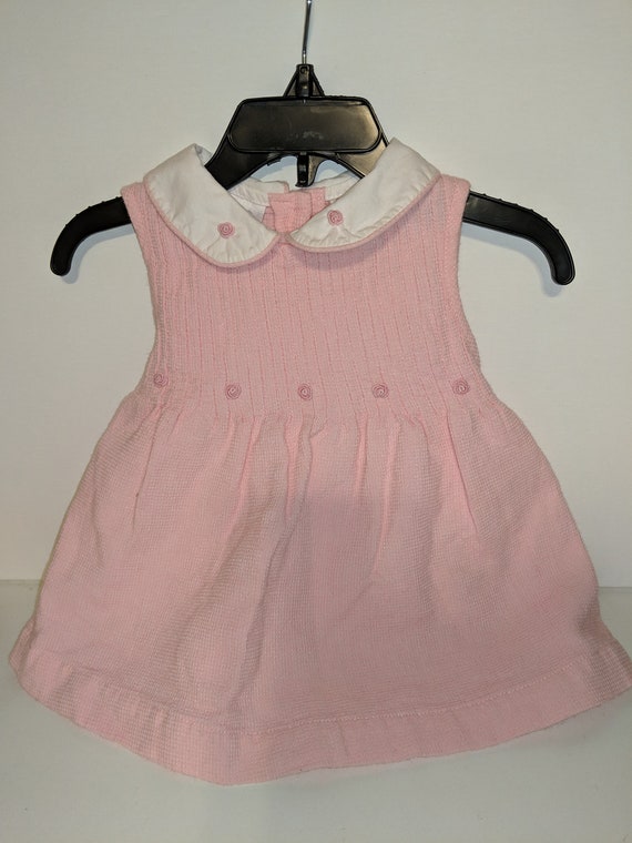 Pink Baby Dress / 90s / Vintage / Summer Dress / B