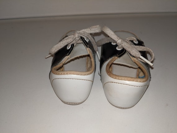 Vintage Baby Saddle Oxford Shoes / 50s / Saddle S… - image 4