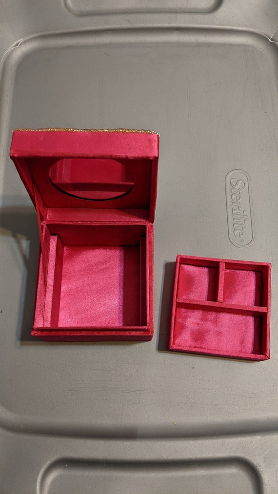 Beaded Jewelry Box / Beaded Box / Beaded Trinket … - image 4