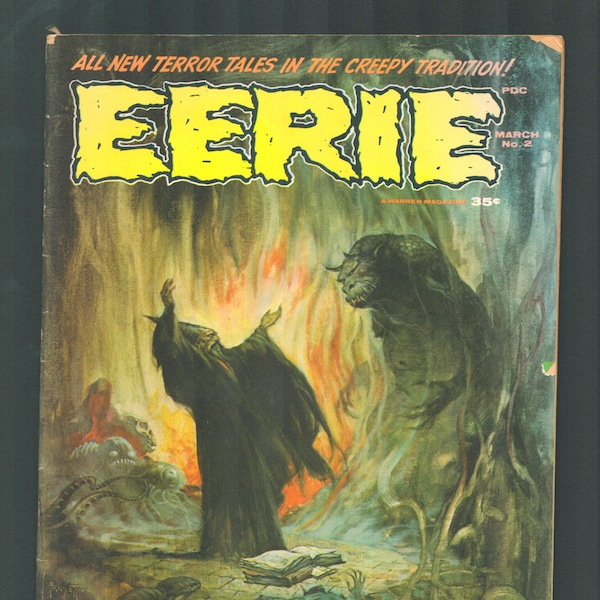 Eerie No 2 marzo 1966 Warren Horror Comic