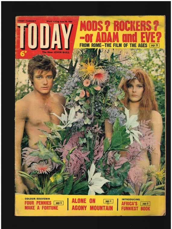 GS MAGAZINEセット　20年前ぐらい Today Magazine:june 20 1964 Adam and Eve 60th - Etsy