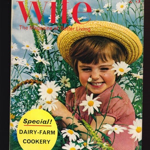 Housewife Back Issues 1962 Vintage Women Magazine