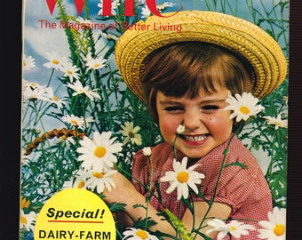 Housewife Back Issues 1962 Vintage Women Magazine