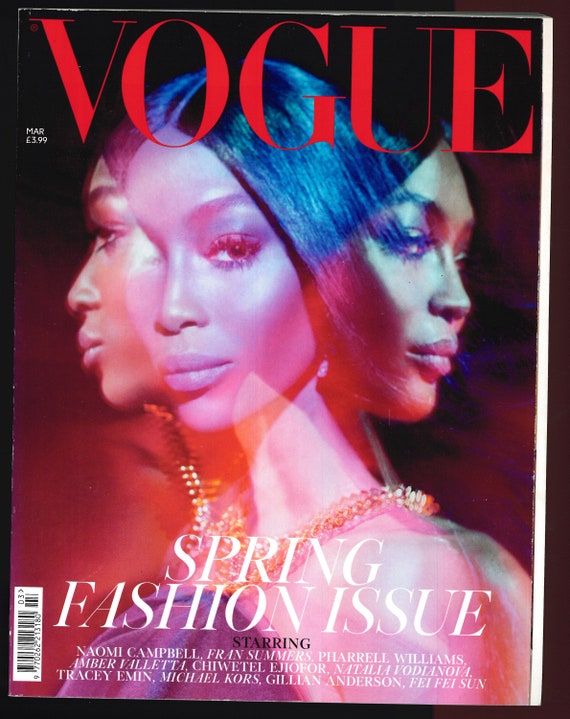 Vogue UK 2019 2020 2021 Original Fashion Magazine - Etsy