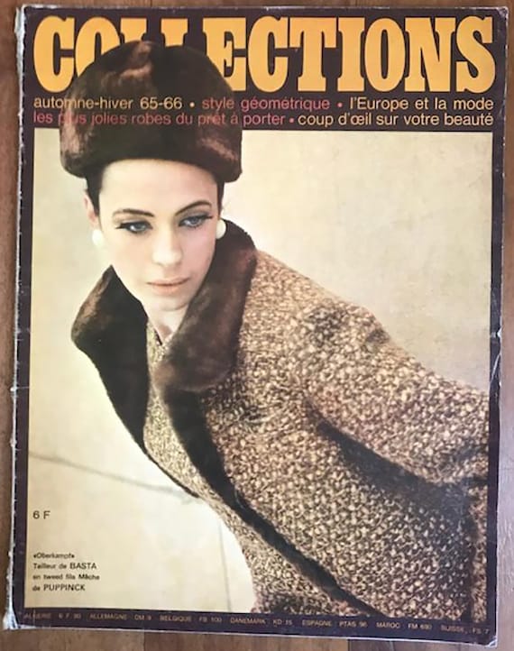 Collections Magazine No 170 Autumn Winter 1965-1966 Paris French