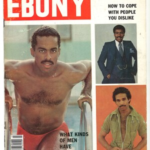 Ebony March 1979 African US American Fashion Photography  Magazine Gift Present Birthday
