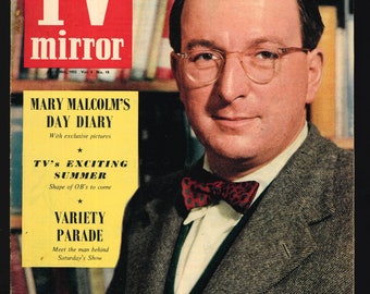 TV Mirror Vol 4 No 18 Apr 30 1955 Original Magazine