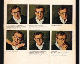 Esquire Sept 1964 Original Vintage Magazine Woody Allen 60th