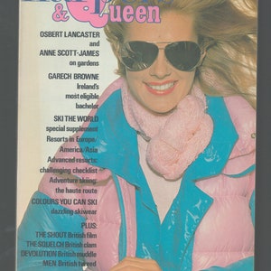 Harpers & Queen Nov 1977 Original Vintage Fashion Magazine