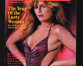 Revista Esquire Diciembre 1978 Patti Hansen cubre el año de la mujer lujuriosa