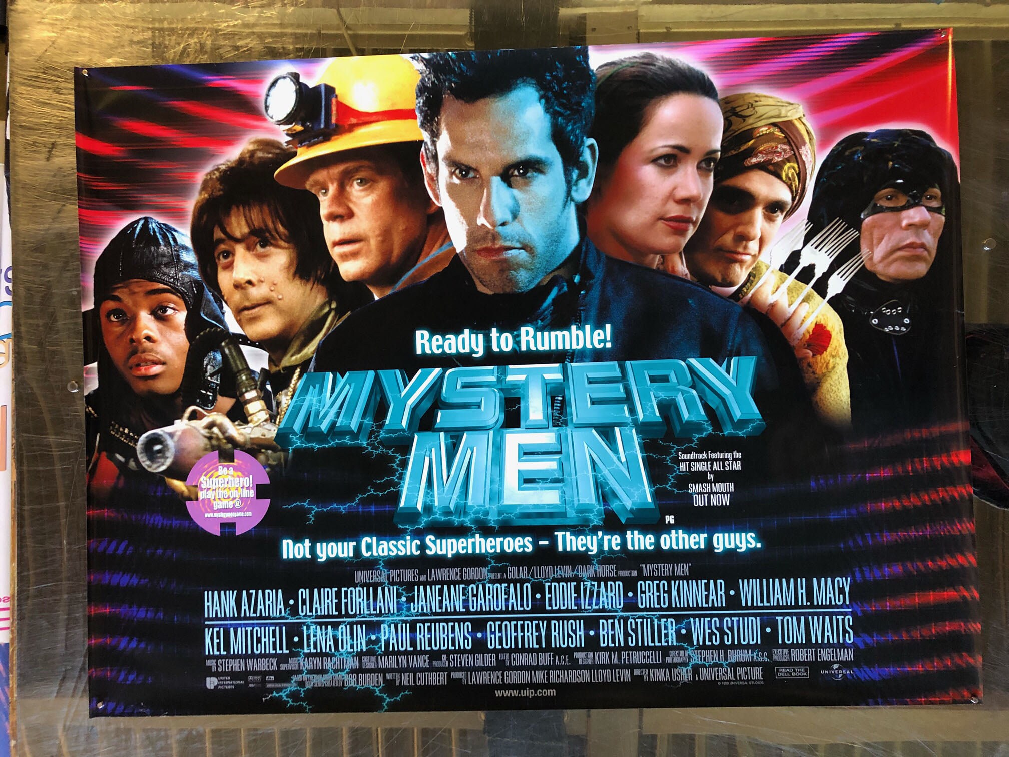 Mystery Men 1999 British Quad Movie Poster - Etsy