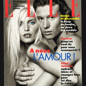 Elle Feb 7 1994 French Edition Vintage Magazine 30th