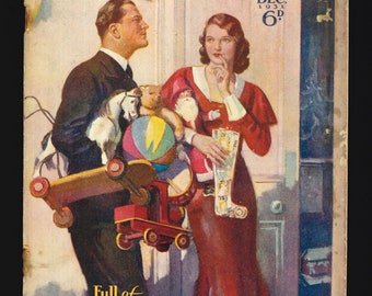 My Home Dec 1931 Original Vintage Women’s Magazine Knitting Patterns Sewing Royalty Cookery