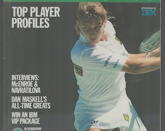 Wimbledon Magazine 25 de junio - 8 de julio 1990 Stefanie Graf