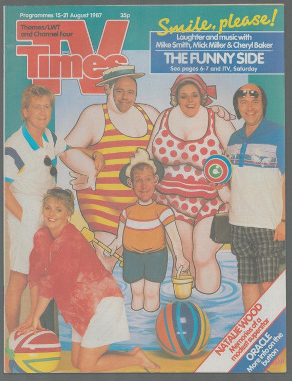 Buy TV Times Aug 15-21 1987 Thames Original Vintage Magazine the Online in  India 