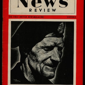 Przegląd wiadomości 28 stycznia 1943 r. Pierwszy brytyjski magazyn informacyjny Życie w czasie wojny Generał Bernard Law Montgomery