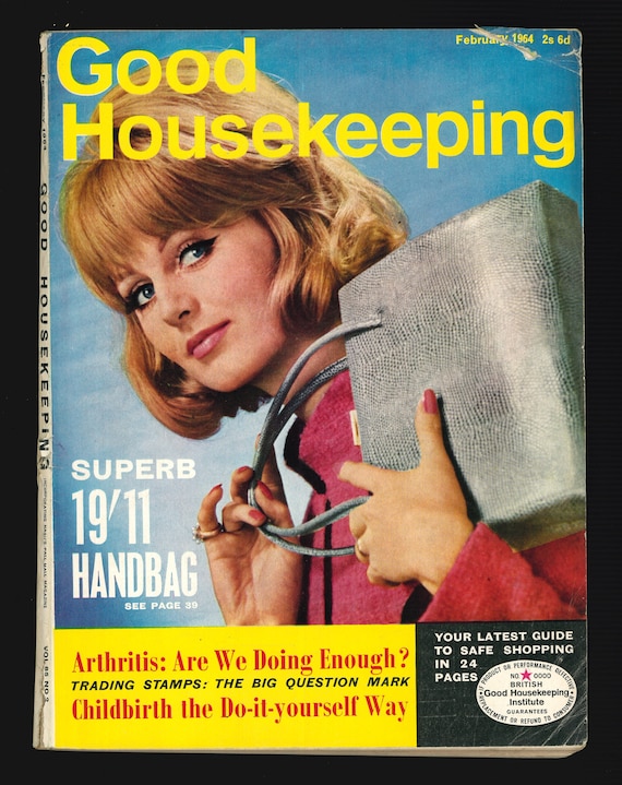 Good Housekeeping Feb 1964 Vintage Women Magazine 60th - Etsy New