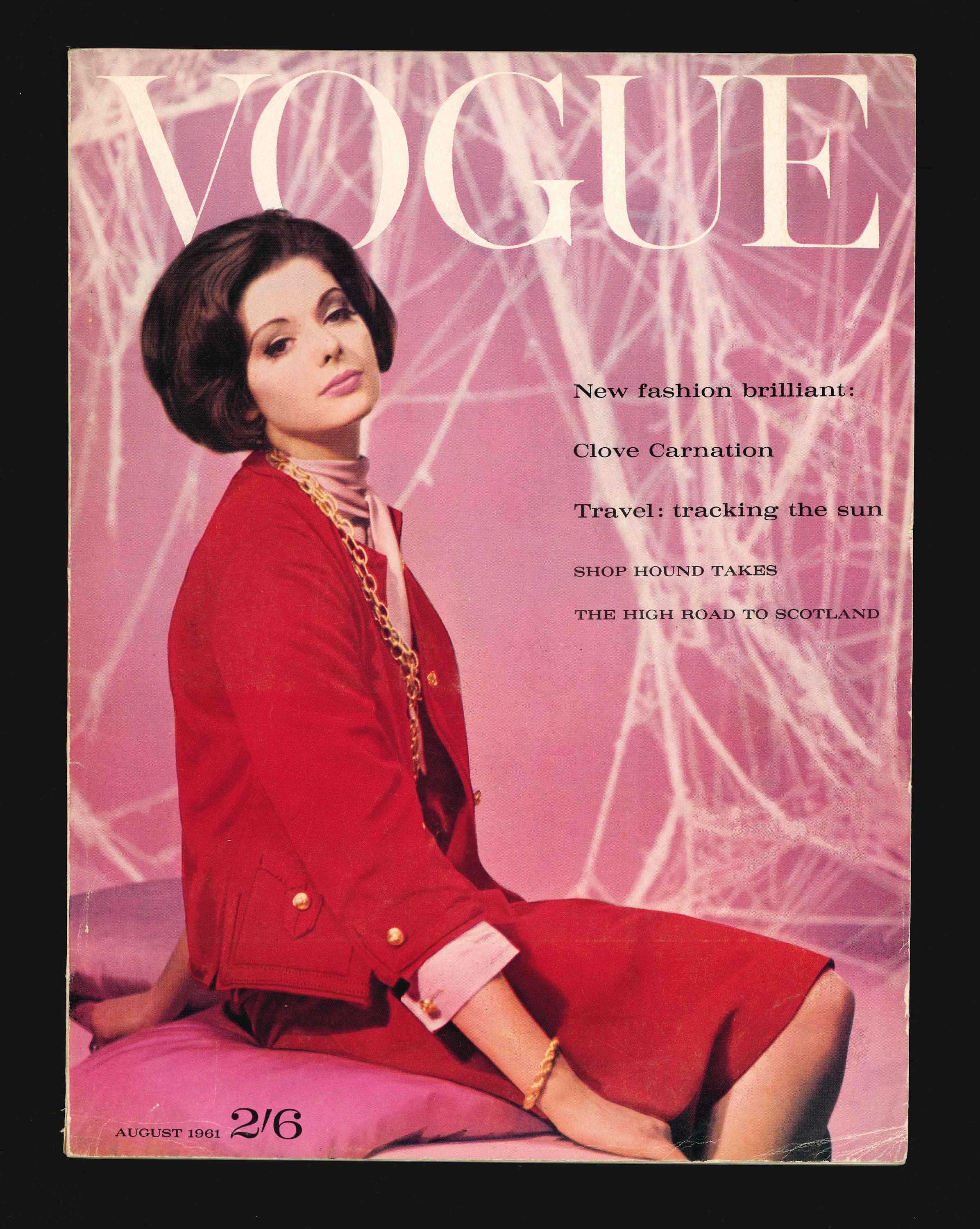 【アンティーク】1960年8月　Vogue Vogue UK Aug 1961 Original Vintage Fashion Magazine - Etsy Canada