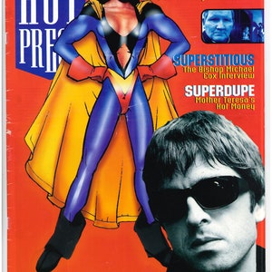 Hot Press Vol 20 No 2 Feb 7 1996 UK Music Magazine Oasis Naomi Campbell