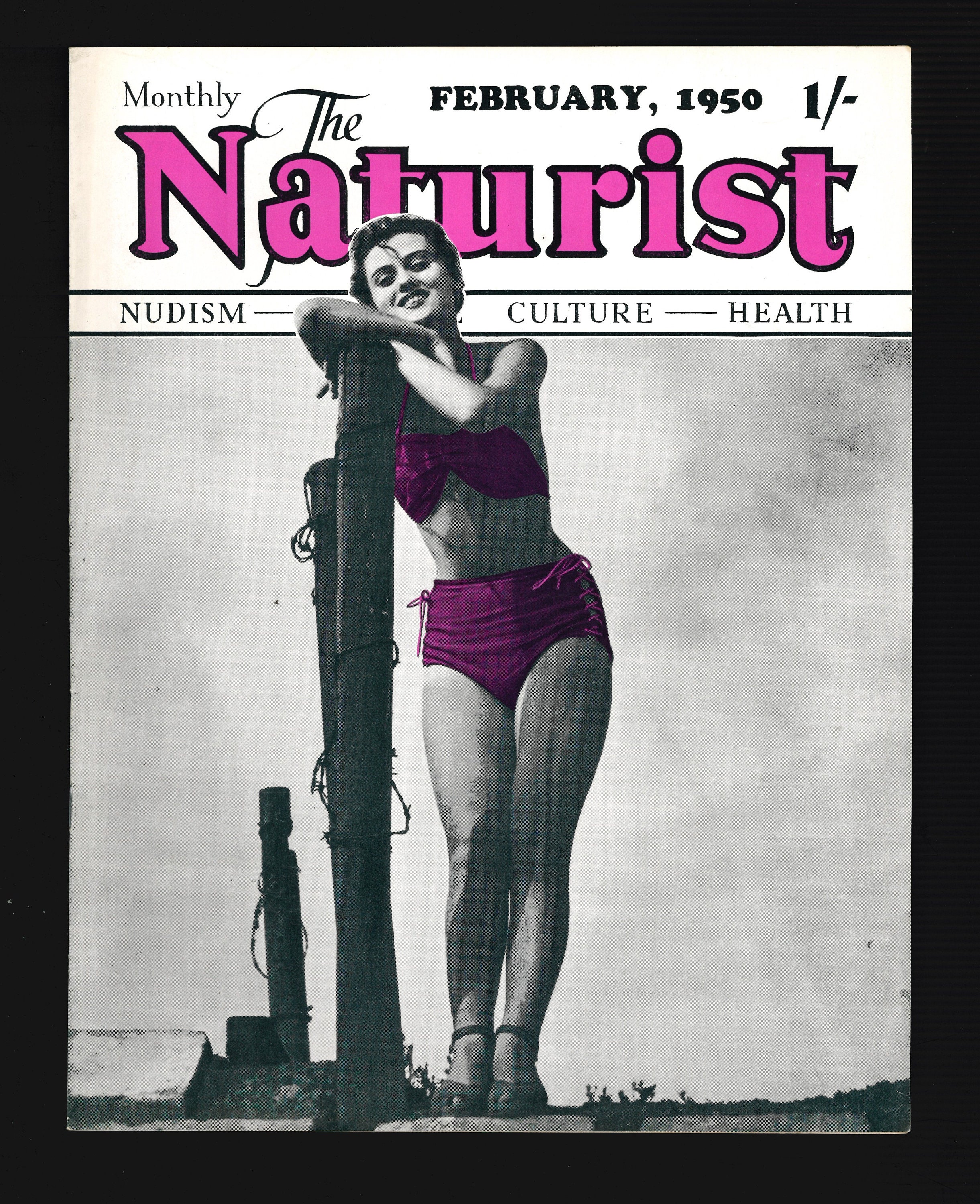 The Naturist Feb 1950 Original Vintage Magazine Nudism Physical Culture The Naturist Feb 1950 Original Vintage Magazine Nudism Physical Culture