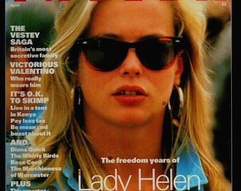 VOGUE ITALIA No.486 FEBBRAIO(2月号) 1991 MADONNA Yasmeen Ghauri SHANA ZADRICK Naomi VOGUE Magazine