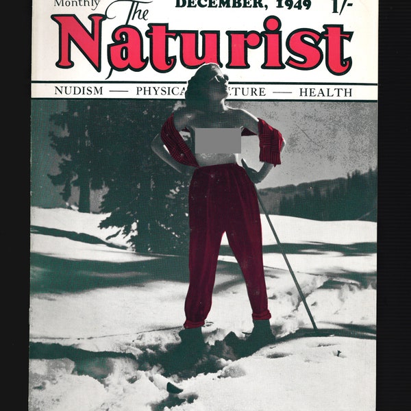 Vintage Magazines Nudism - Etsy
