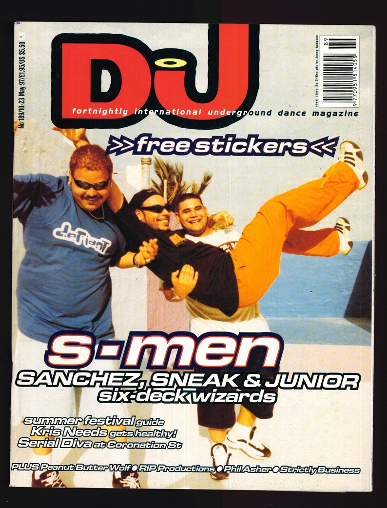 DJ Magazine 1997 Original Vintage Dance Music S-men - Etsy UK