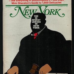New York Magazine Oct 16 1972 Judge not, lest ye be judged , by Milton Glaster