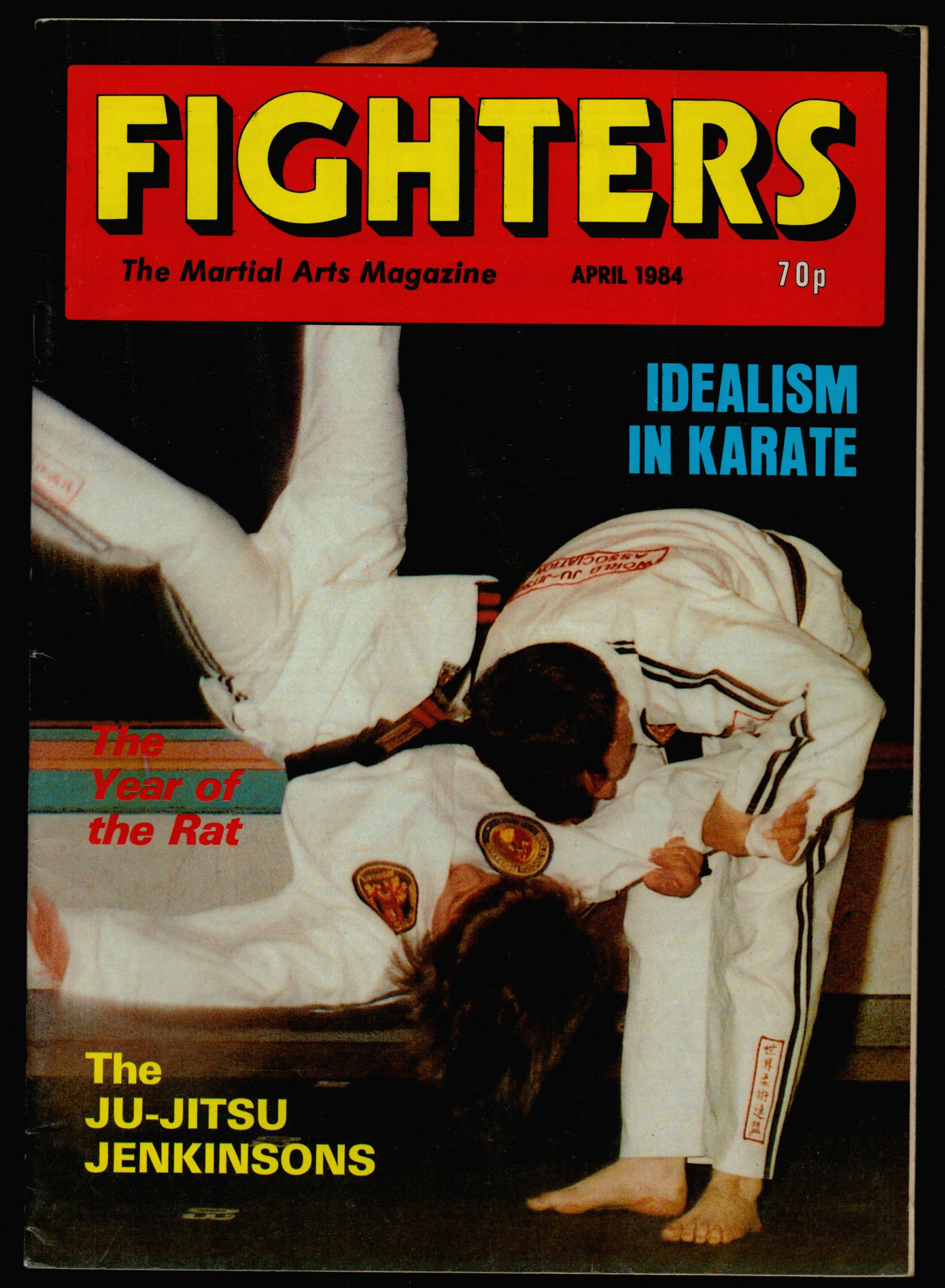 Fighters the Martial Arts Magazine April 1984 40th - Etsy