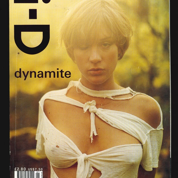 I-D no 194  Jan - Feb 2000 The Dynamic Issue Original British  Fashion  Magazine CHLOE SEVIGNY by Matt JONES