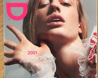 I-D no 205 Jan 2001 The Bathroom Issue Original British Fashion Magazine cover: Natasha K