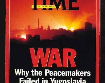 TIME SEPT 30 1991 Vintage Magazine War Yugoslavia