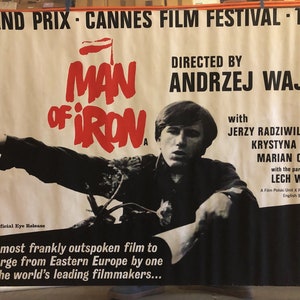 Man of Iron, 1981 British Quad Movie Poster