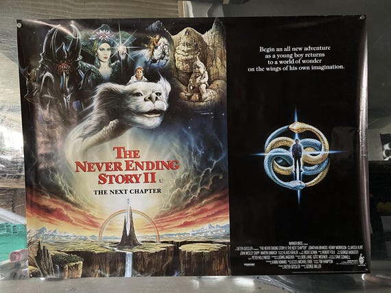 Never Ending Story 2, 1990 British Quad Movie Poster