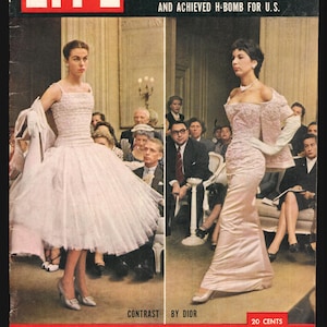 Life Magazine Sept Oct 1954 Original Vintage Magazine 70th