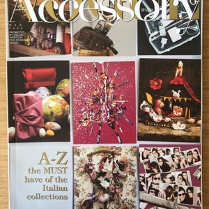 Vogue Accessory Italy Spring /Summer 2009 Vintage Rare Retro Original Fashion Magazine Gift Birthday Present