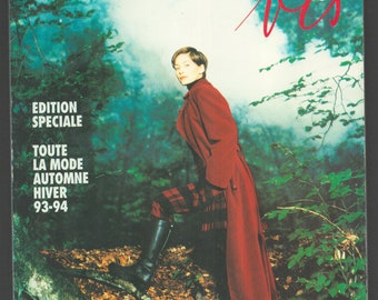 Marie Claire bis no 28 Autumn Winter 1993 - 1994 Foreign Paris French Original Vintage Fashion Magazine Birthday Gift Present 30th