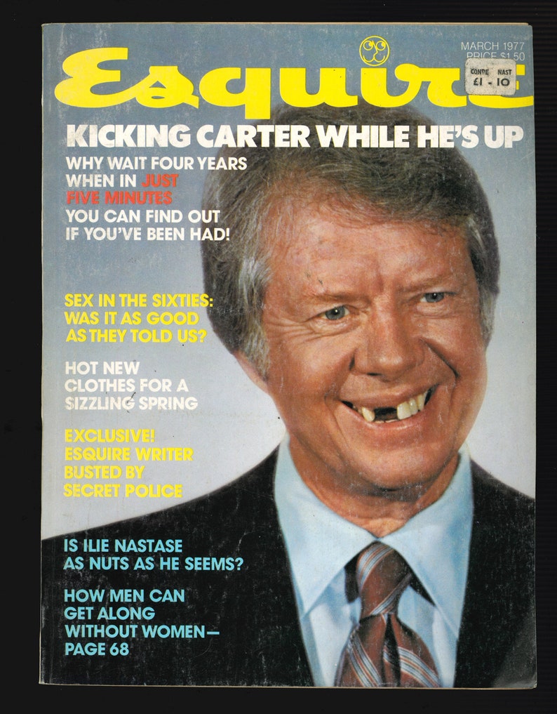 Revista Esquire, março de 1977, Jimmy Carter imagem 1