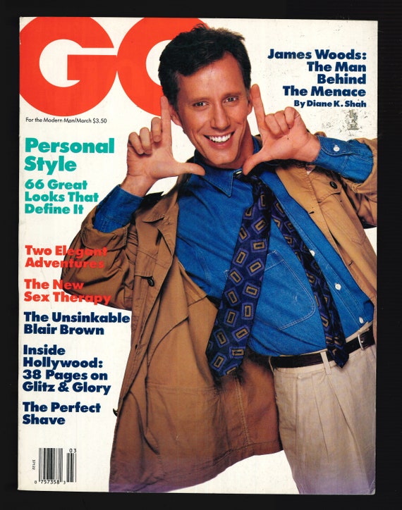 GQ 1987 - 1988 Gentlemen's Quarterly Original Vintage