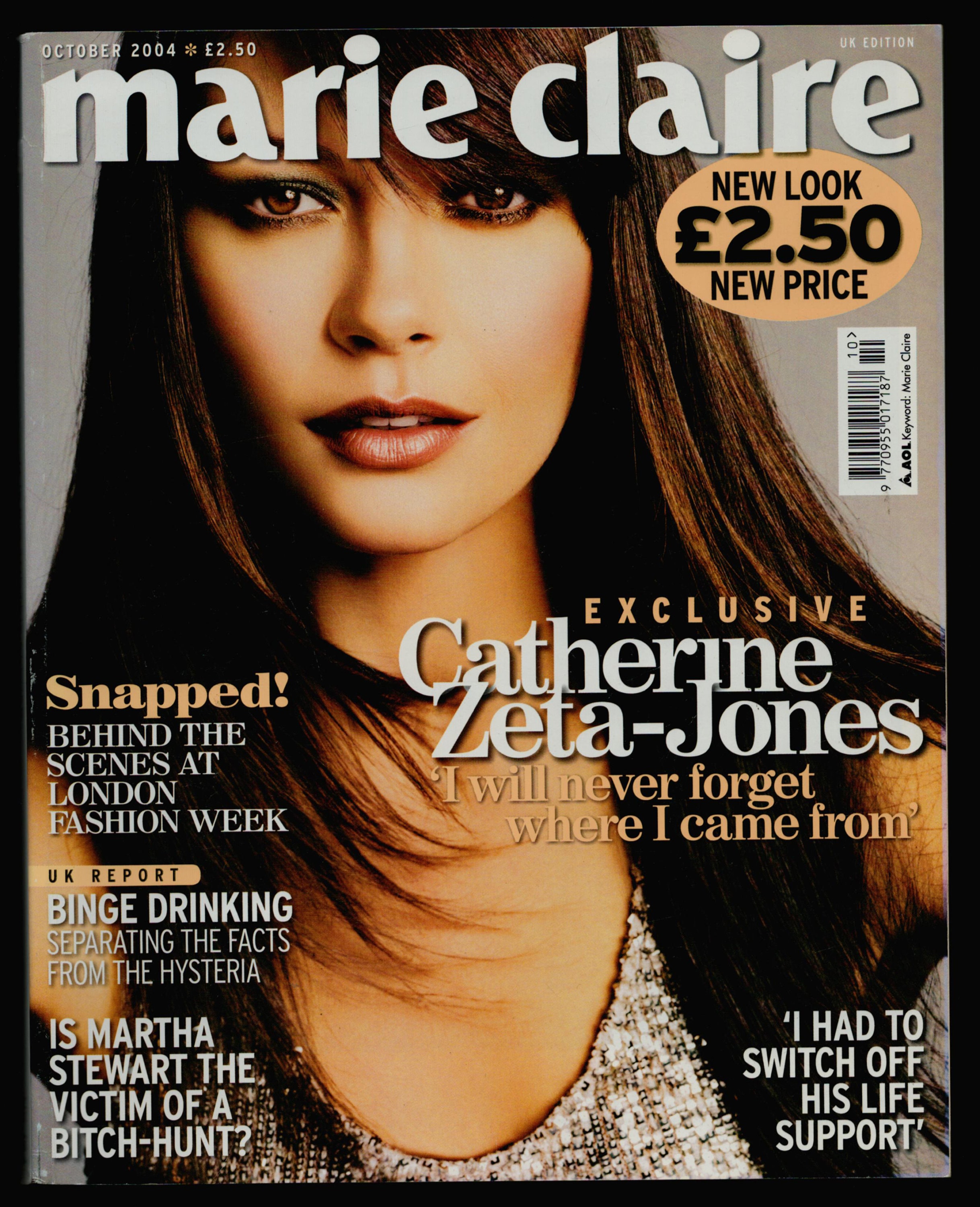 Marie Claire UK Edition Oct 2004 Original Vintage Fashion Etsy Denmark SWITCH OCTOBER 2004 VOL.22 No.10