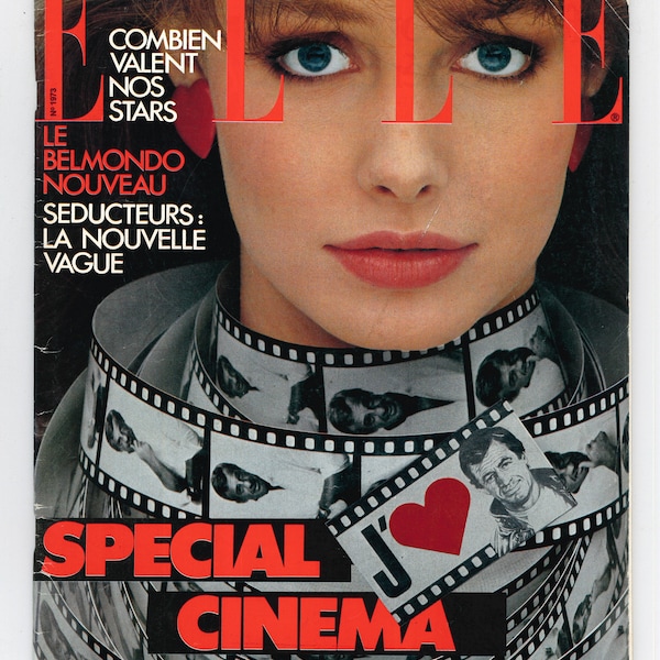 Elle Oct 31 1983 French Edition Vintage Magazine