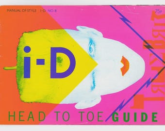 I-D Magazine Back Issues Oct 1982 - Aug 1987 Fashion Trend Style Punk