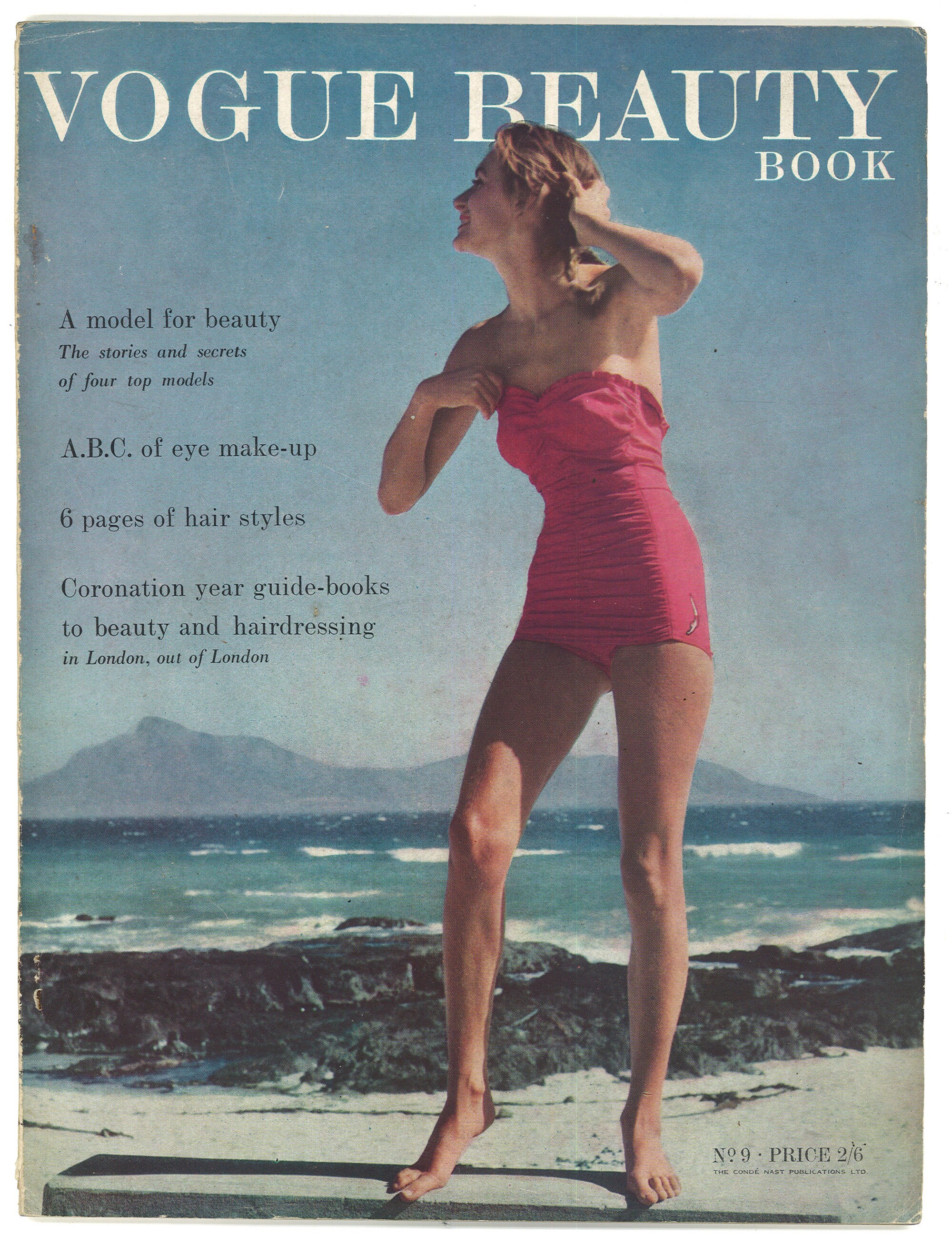 Vogue Beauty Book no 9 1953 British Original Vintage Fashion Etsy