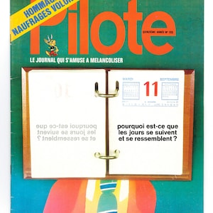 Pilote n. 723 1973 Rivista di fumetti francese