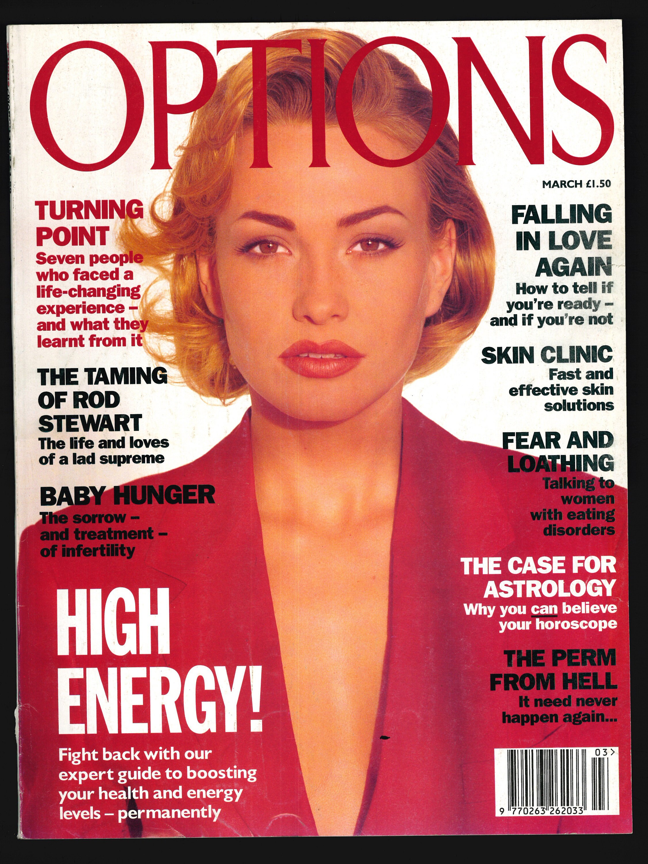 Options UK 1993 1995 1998 British Original Vintage Fashion
