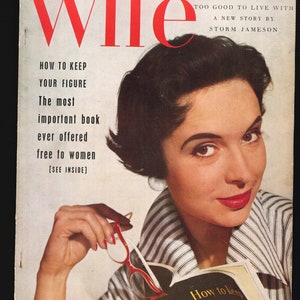 Housewife Back Issues 1953 Vintage Women Magazine