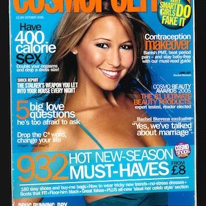 Cosmopolitan Magazine UK Oct 2005