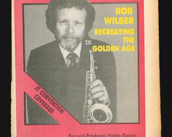 Jazz Times november 1985 Muziektijdschrift. Bob Wilber