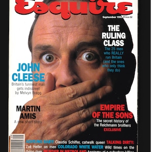 Esquire Magazine Sept 1992 John Cleese
