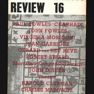 Transatlantic Review 16 1964 Paul Bowles John Fowles Virginia Moriconi Literature Review Magazine 60th